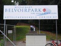 Belvoirpark-Hotelfachschule - Tafelbeschrchriftung 